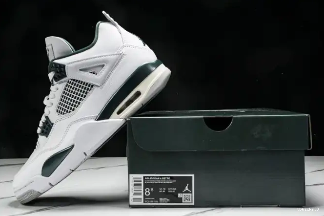 Rep TBkick Green Air 4 FQ8138-103 Oxidized Jordan 0430